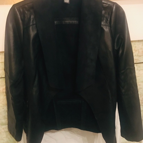 Alfani, faux leather jacket, size Small. - Picture 3 of 8